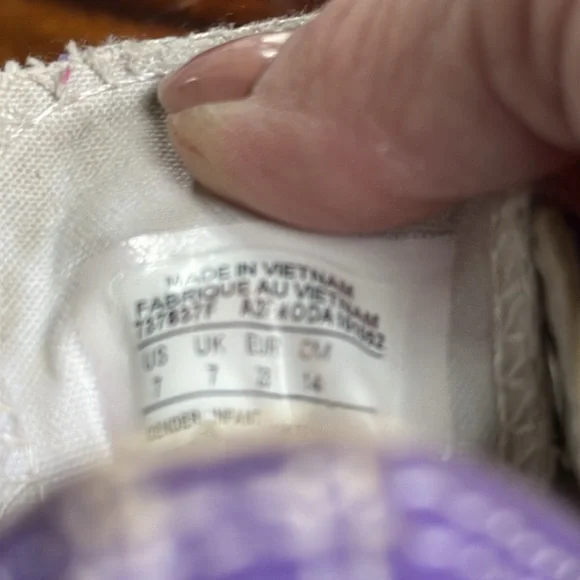 Converse Kids Purple Sneakers - Picture 4 of 5
